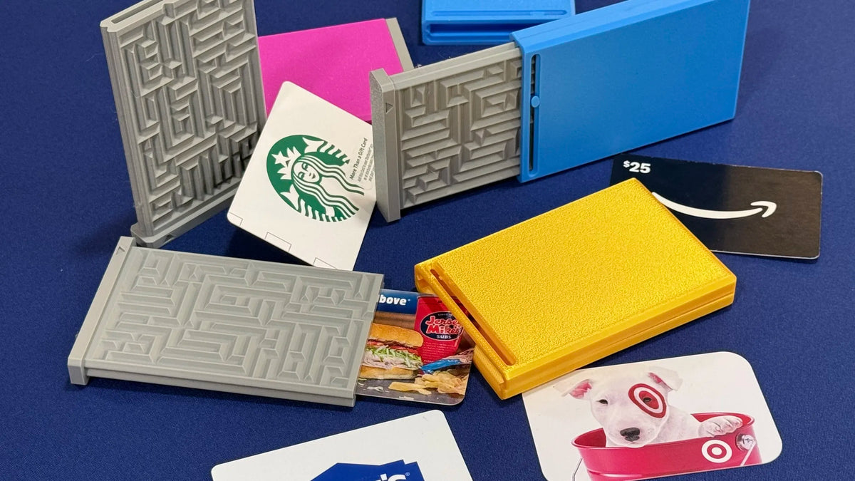 Labyrinthe de carte cadeau - Jeux Print