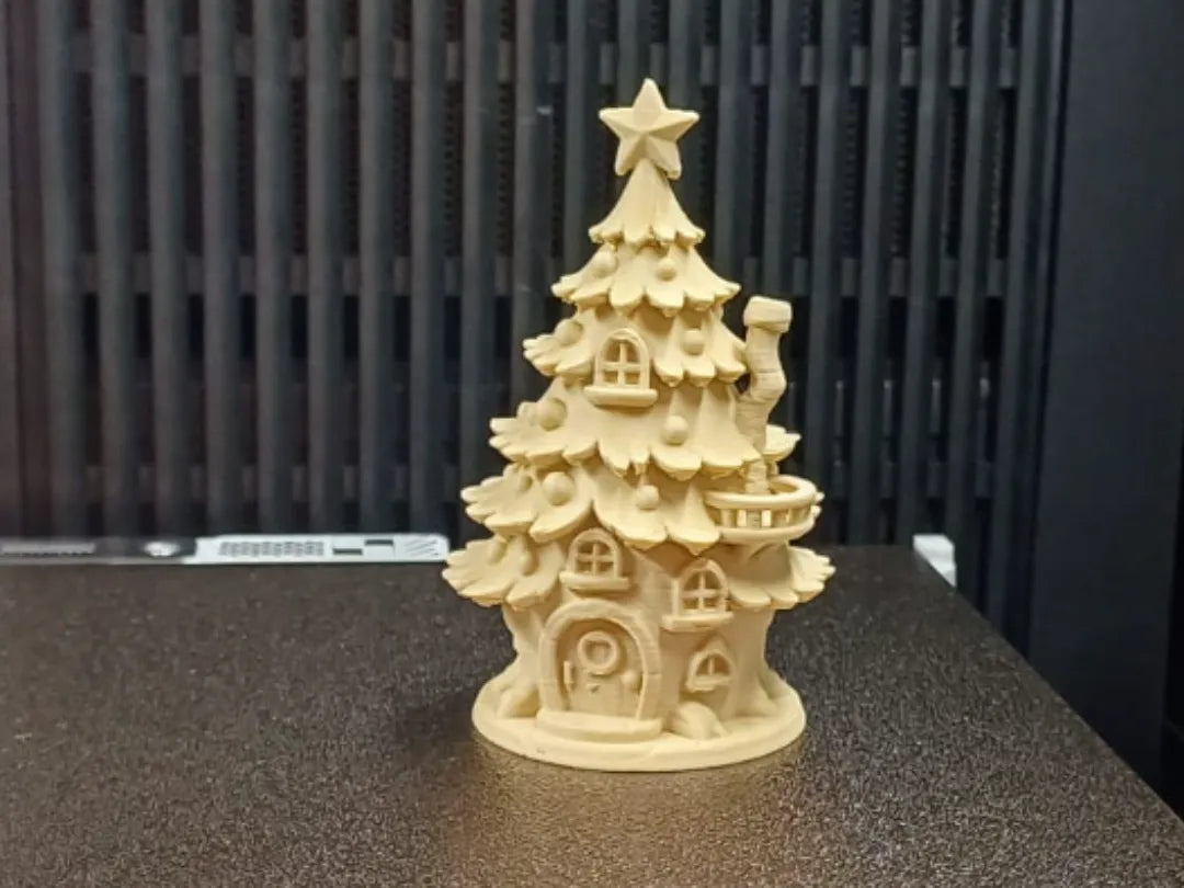Chalet Féerique – La Maison de l'Arbre de Noël - Maquette Print