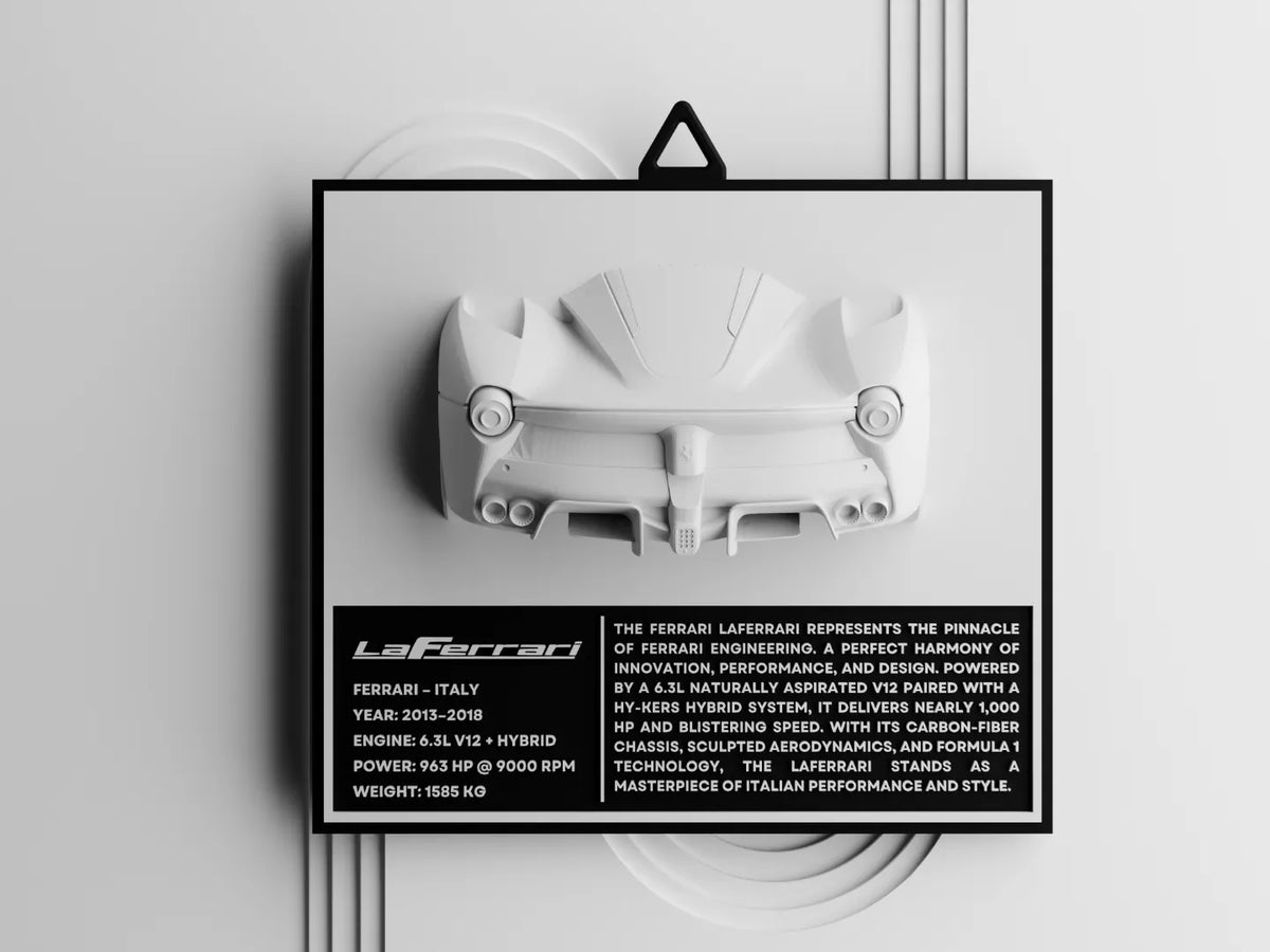 Décoration murale voiture Ferrari LaFerrari - Auto Print