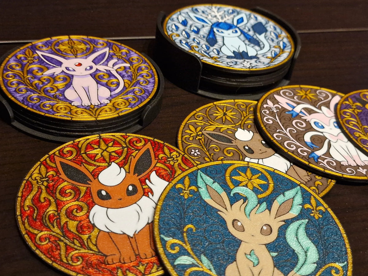 Set complet de sous-verres Évolitions - Cuisine Print