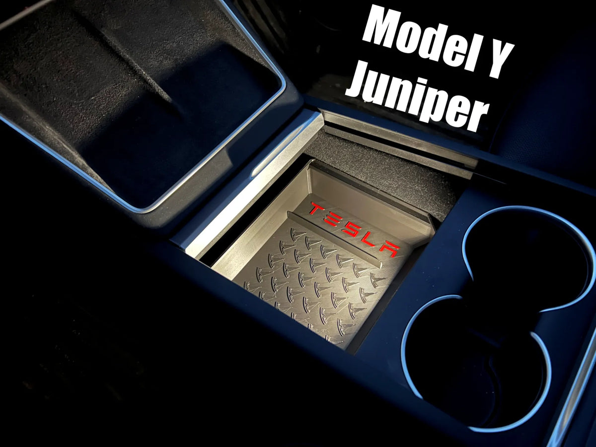 Tesla 3/Y Highland/ Juniper Rangement de console centrale - Auto Print