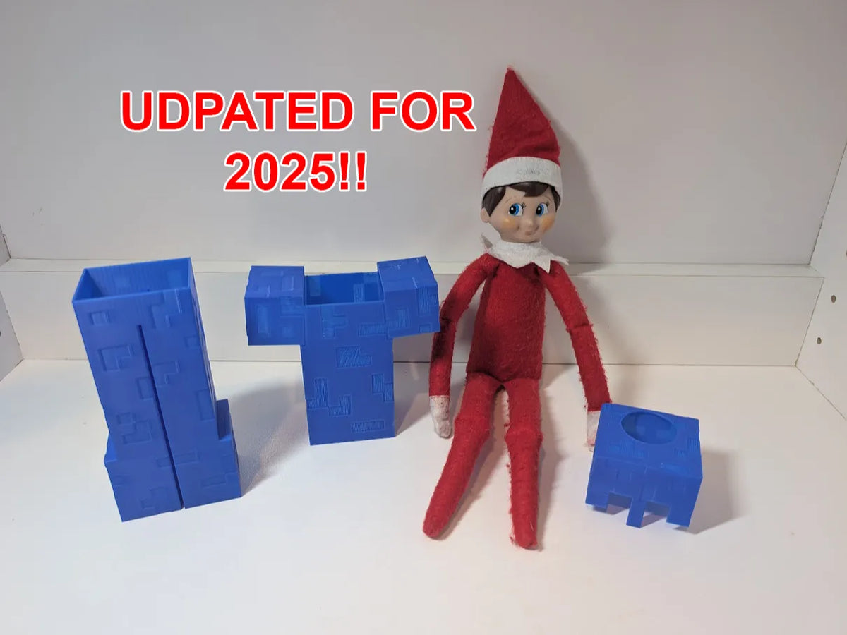Armure Minecraft pour l'Elf on the Shelf - 2025 - Cosplay Print