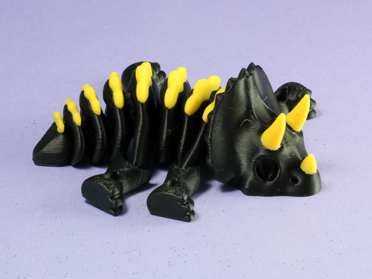 Squelette de dinosaure Triceratops - Maquette Print