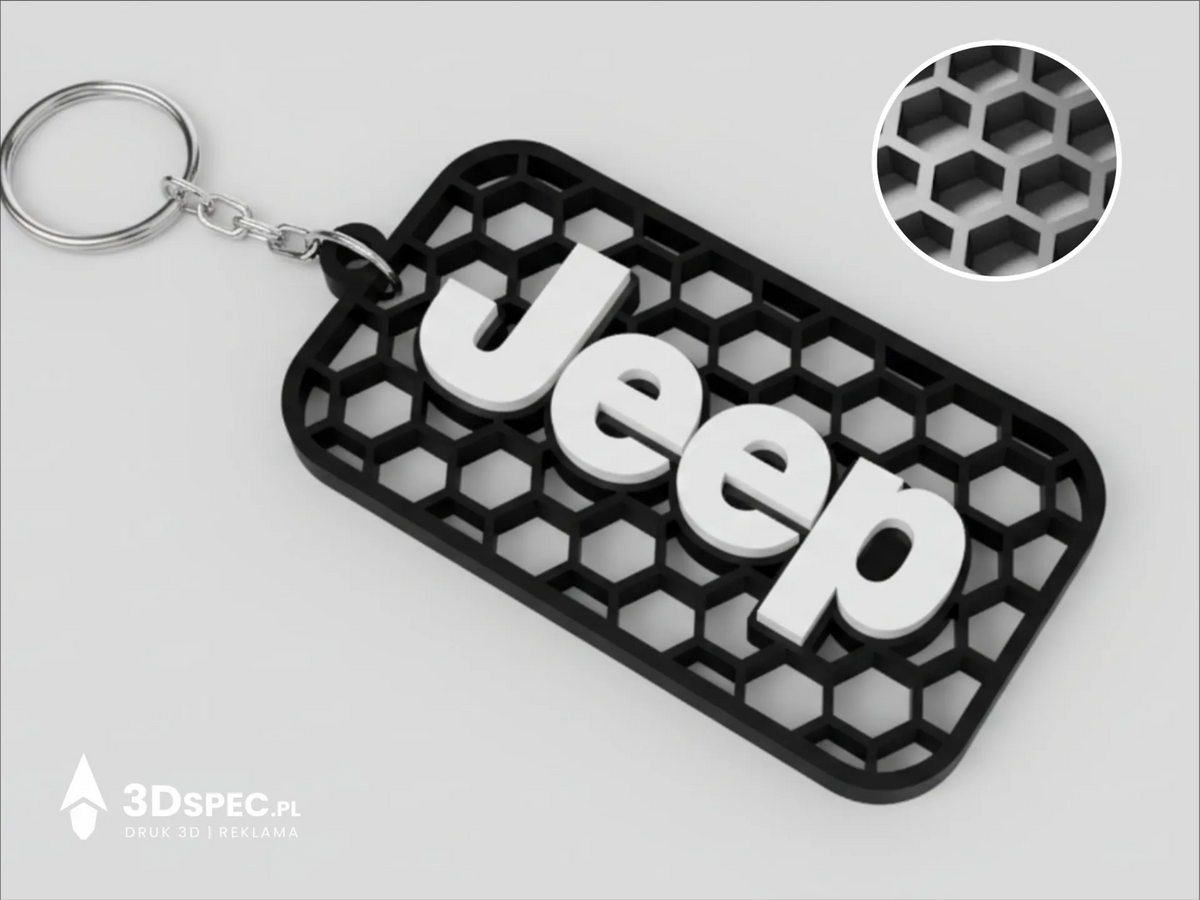 Porte-clés Jeep – modèle 3 - Auto Print