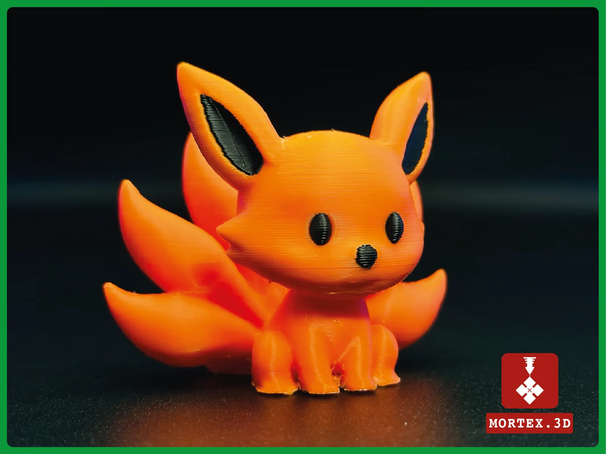 9 Queues Naruto Mini figurine - Geek Print