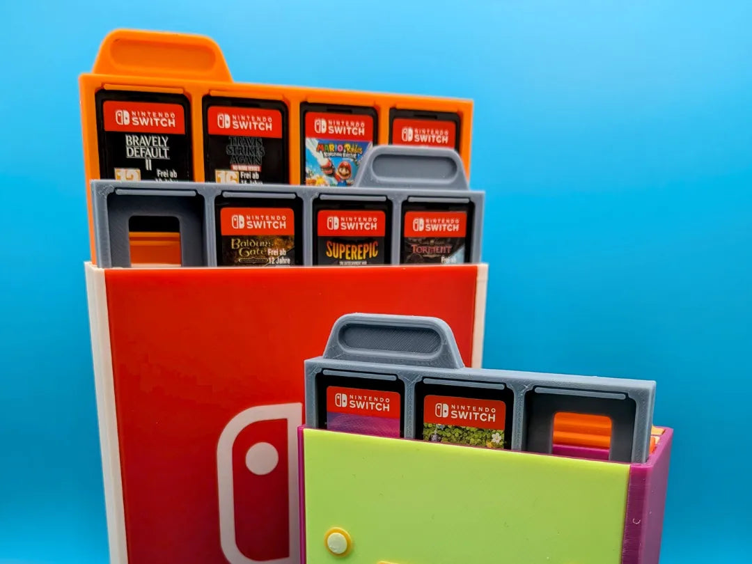 Support coulissant pour cartes de jeu Nintendo Switch - Geek Print