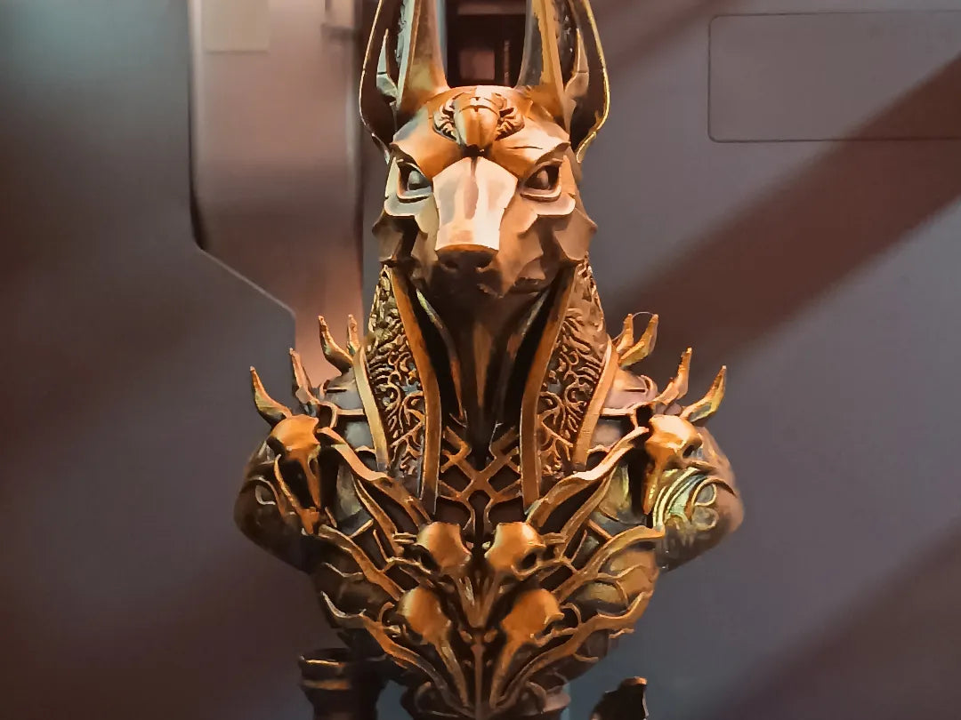 Buste d'Anubis gothique - Figurine Print