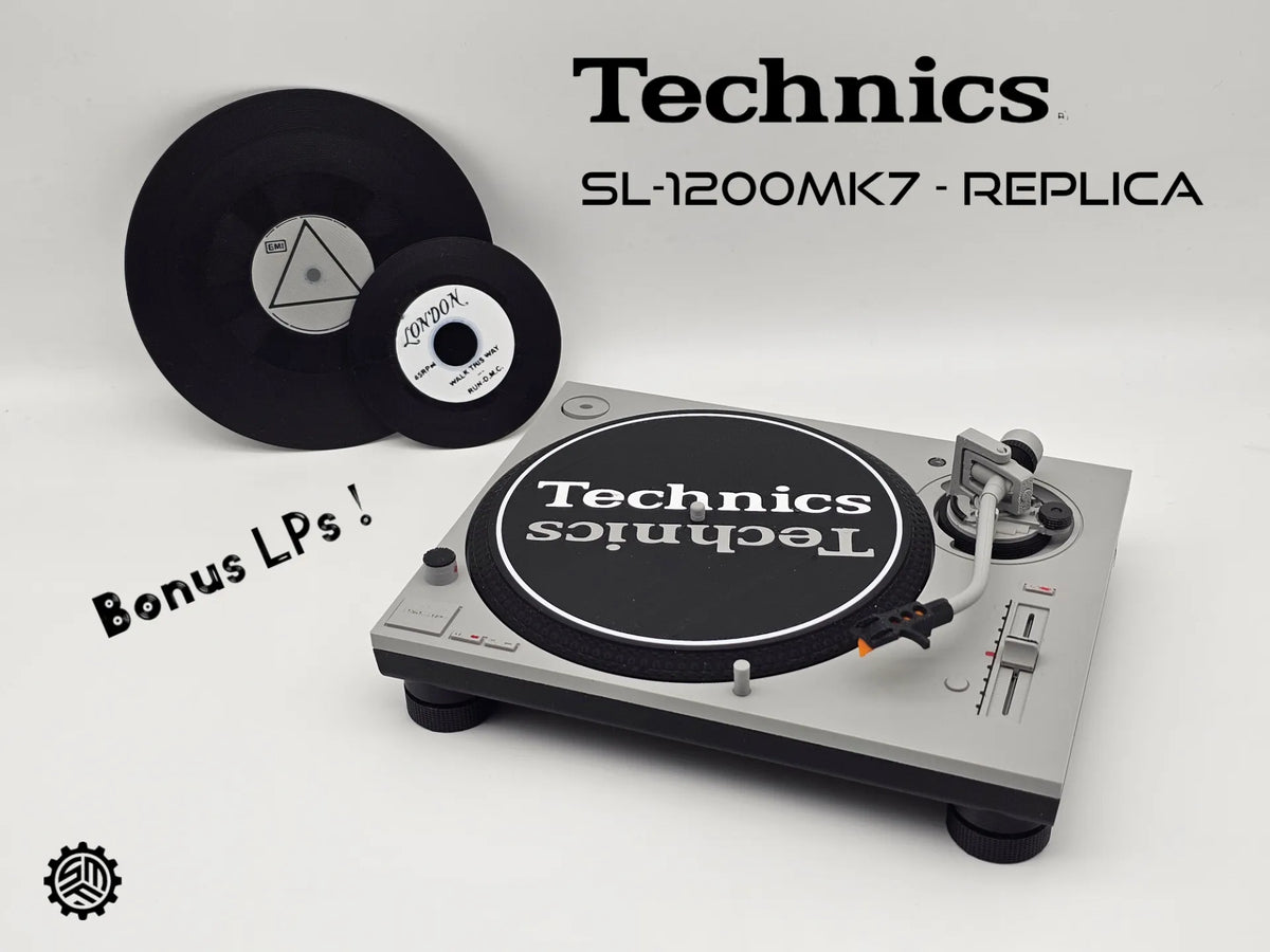 Réplique de platine vinyle Technics SL-1200MK7 - Music Print