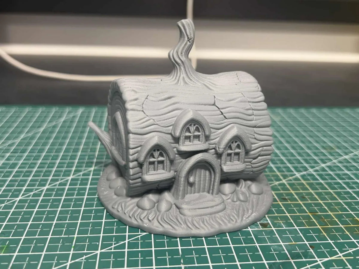 Cabane en rondins pour fées - Maquette Print