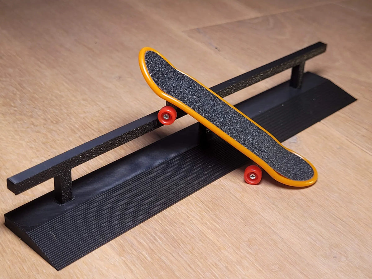 Fingerboard Rail plat - tech deck - Vélo Print