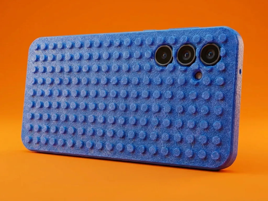 Coque de téléphone à blocs de construction pour A54 - Bébé Print