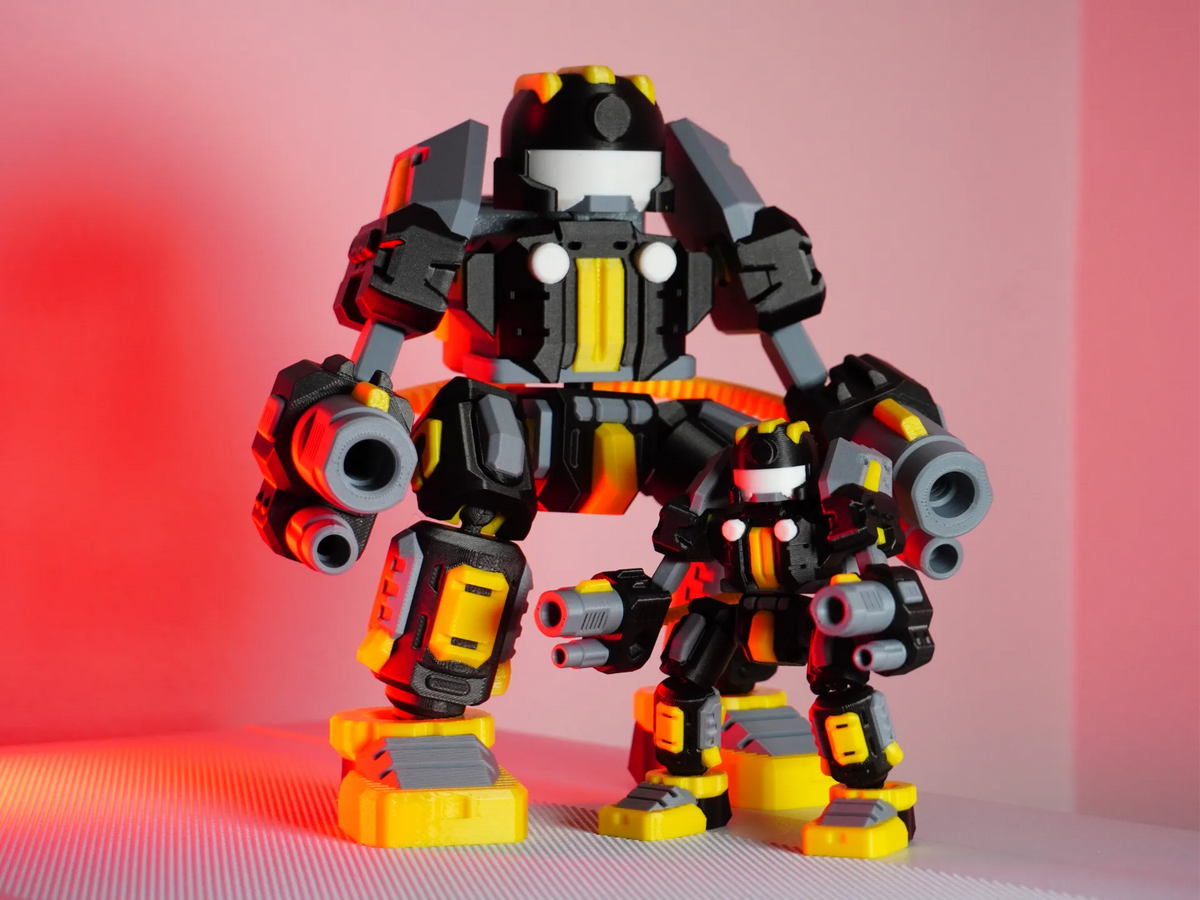 Ignis Liberatus - Kit de Modèle Mecha - Figurine Print