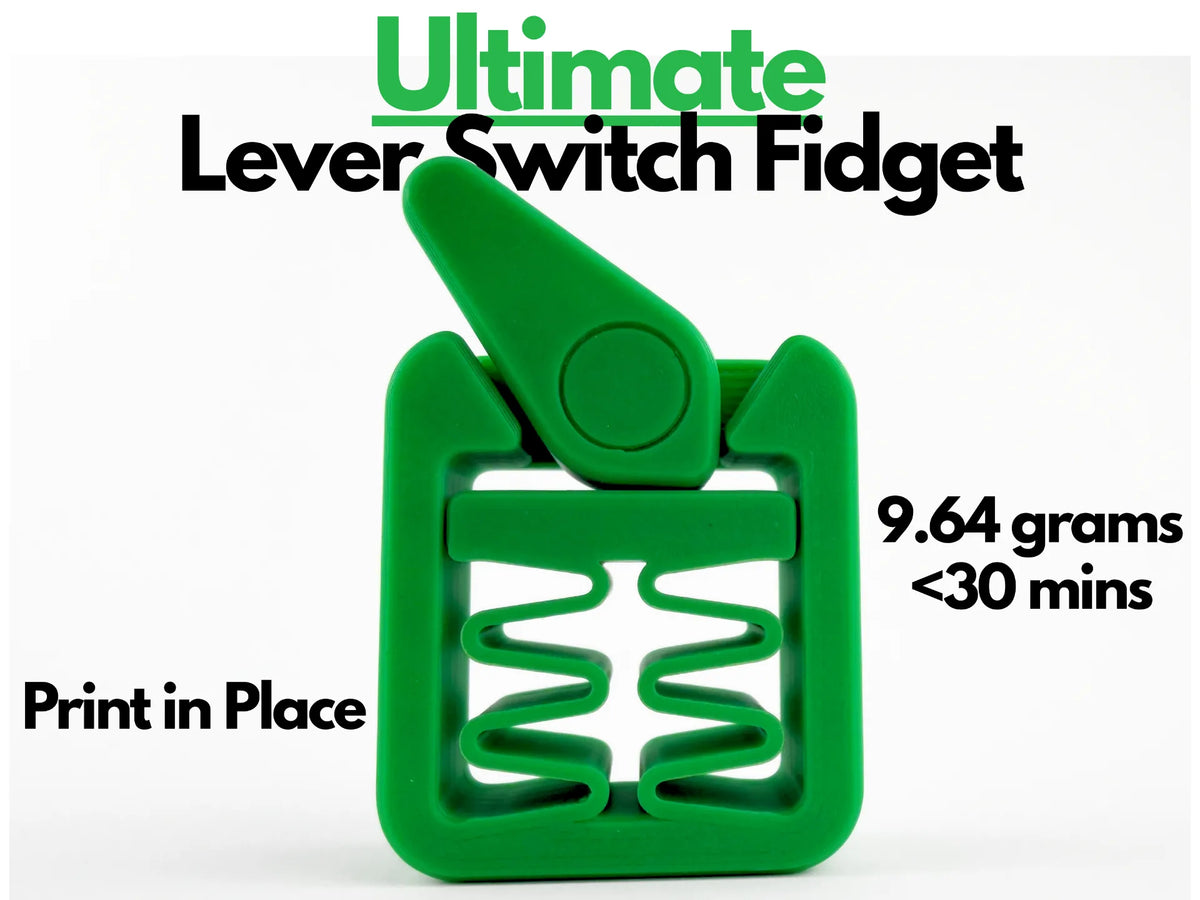 Fidget de levier ultime (Imprimable en place) - Jeux Print
