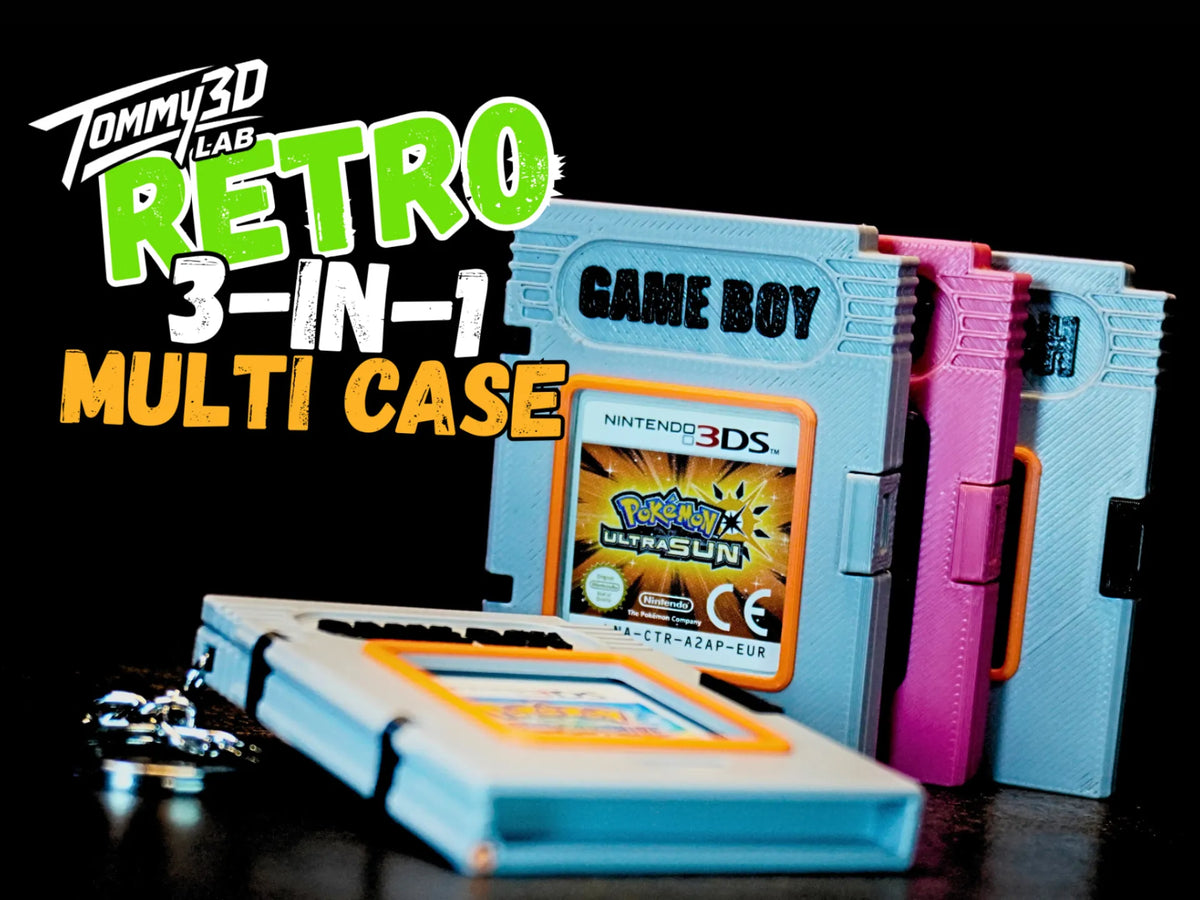 Game BOY - Coffre à Cartouches - Tech Print