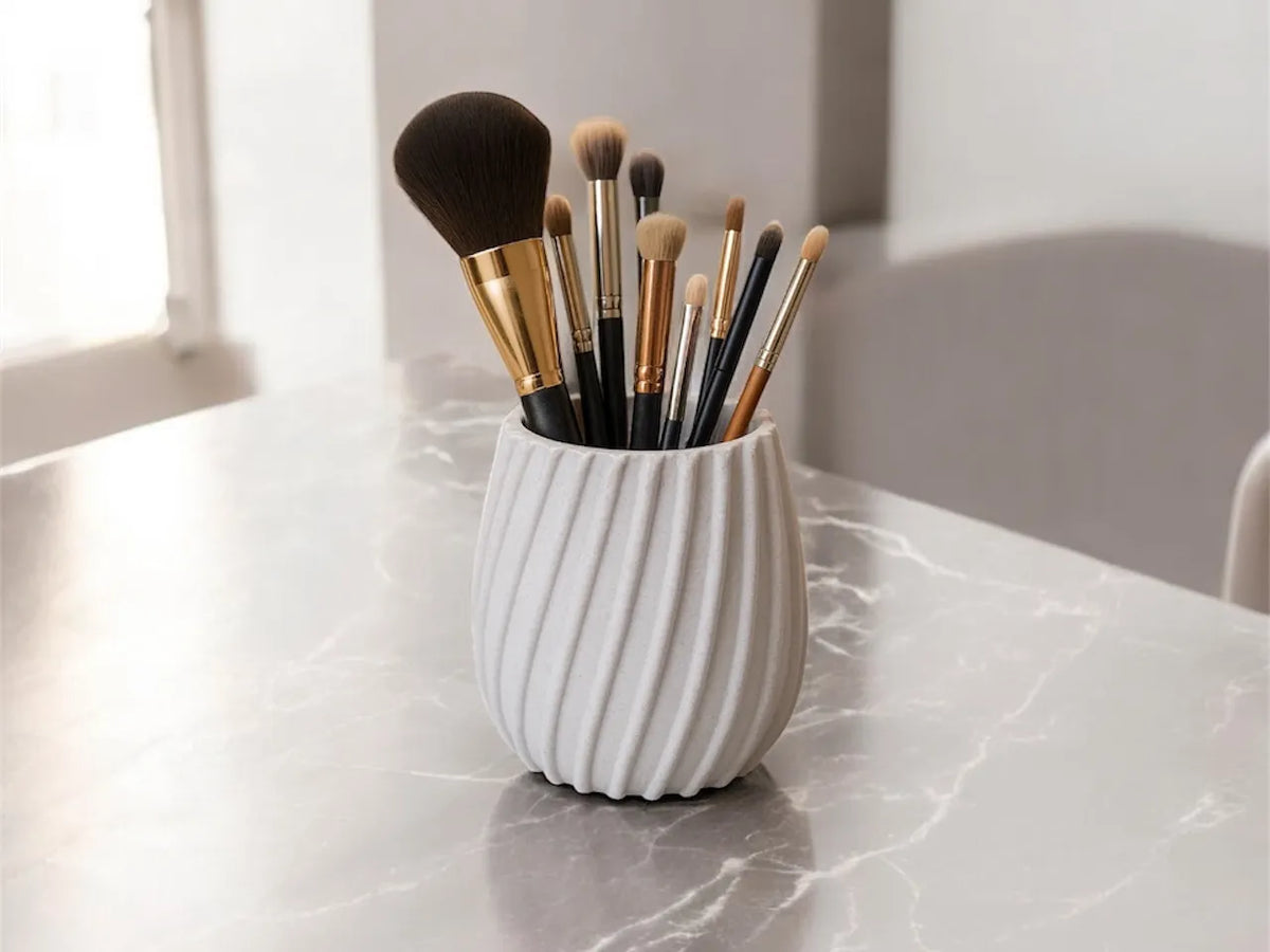 Support spirale pour pinceaux de maquillage/stylos - Beauté Print