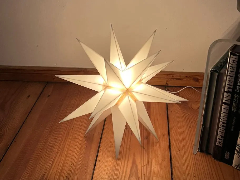 Étoile de Noël / Étoile de Moravie – Lampe LED - Lumière Print