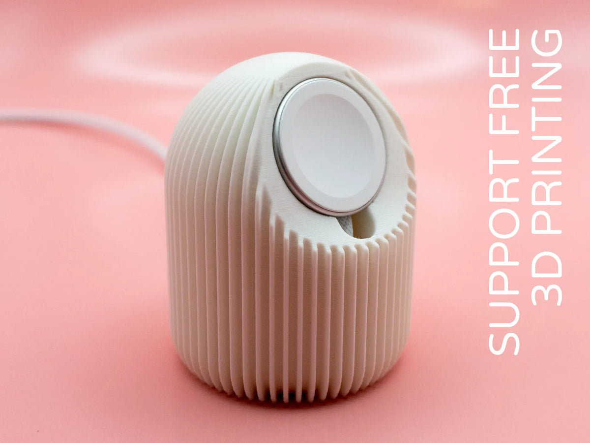 Support de chargeur Apple Watch Fin par Pork3D.com - Tech Print