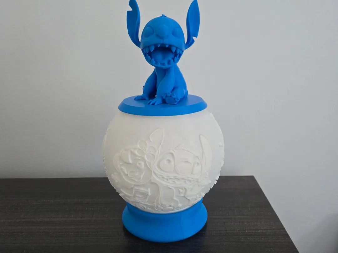 Stitch_Lampe_Lithophane - Lumière Print