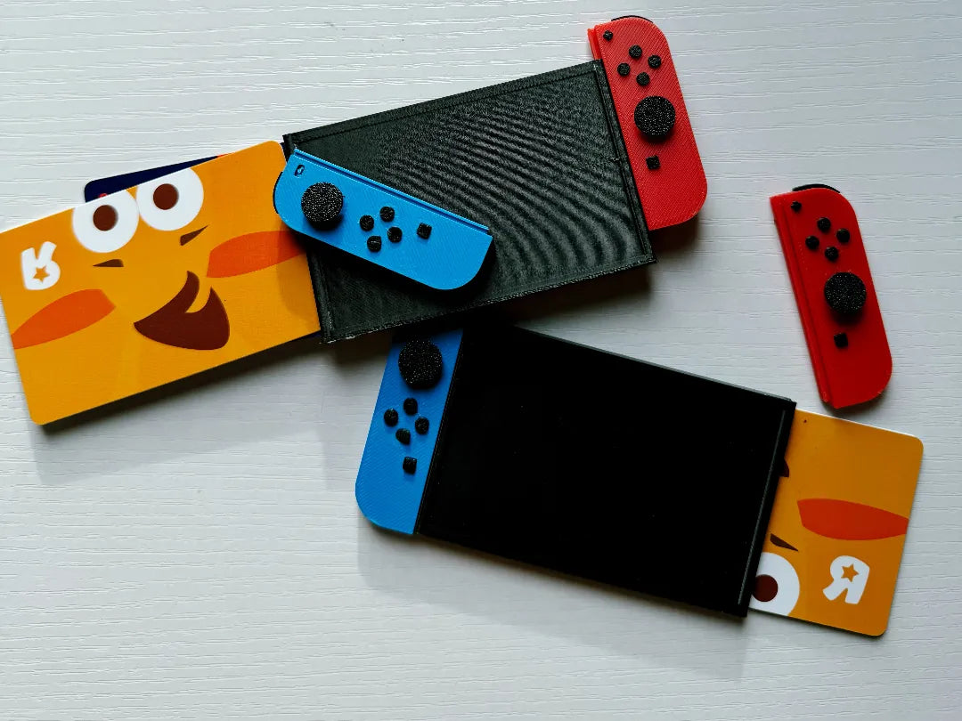 Boîte de cartes-cadeaux Nintendo Switch avec JoyCons coulissants - Cadeau Print