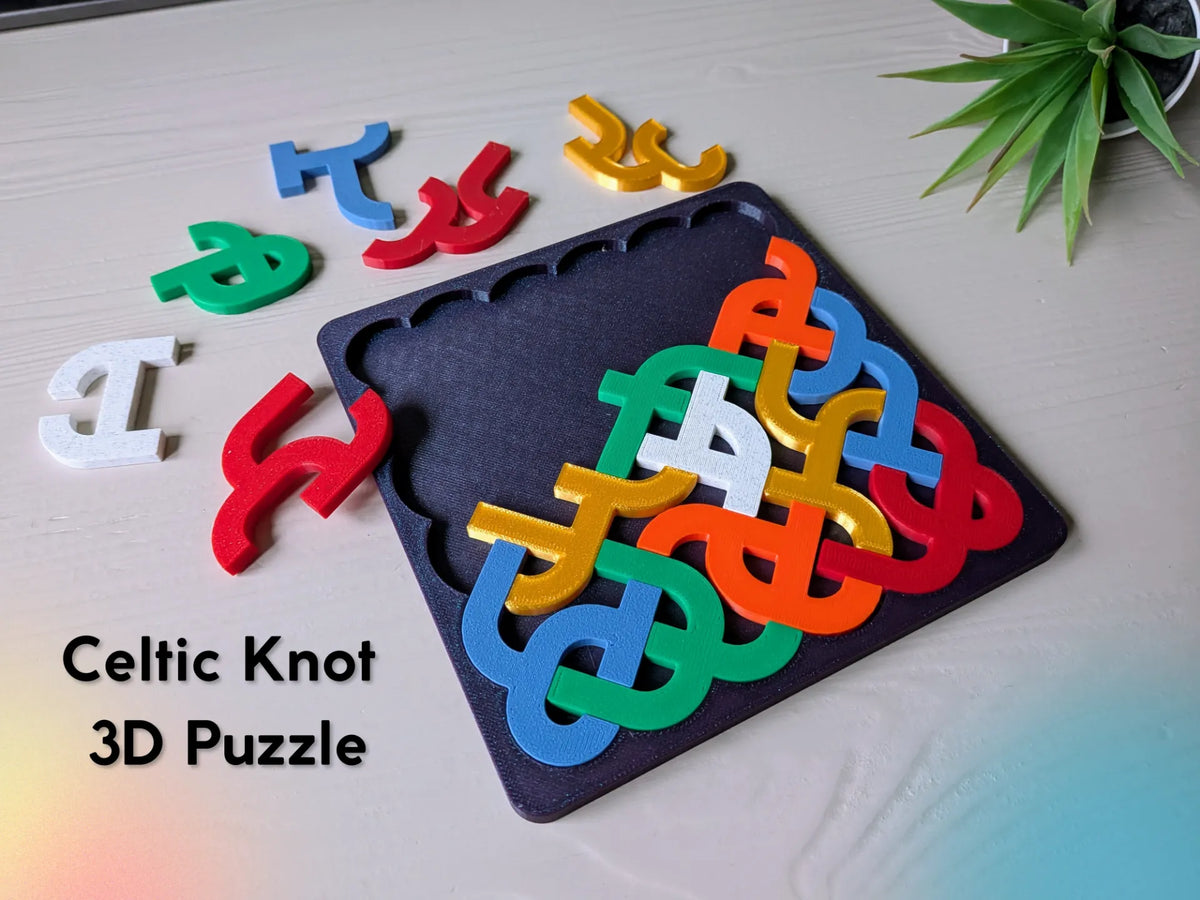 Puzzle à Nœud Celtique - Jeux Print
