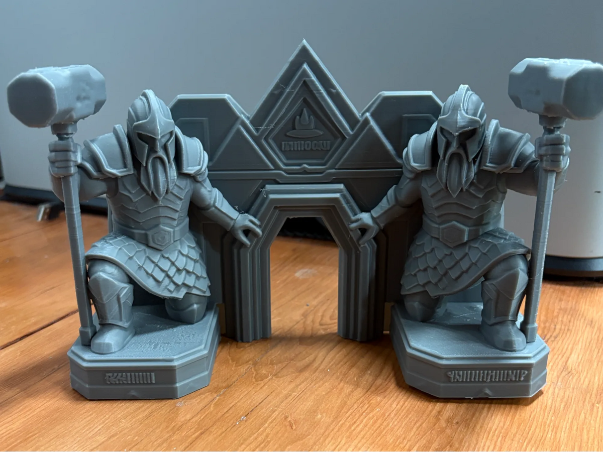 Gardiens Nains - Terrain de Portail de Table - Jeux Print