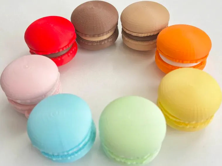Tag NFC, breloque à clic en forme de macaron - Bijoux Print