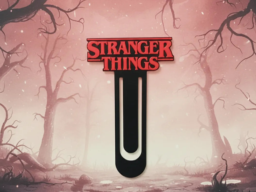 Marque-page stranger things – modèle 2 - Geek Print
