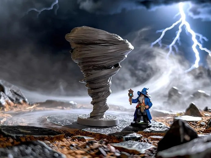 Tornade Vortex - Terrain de décor DND - Jeux Print