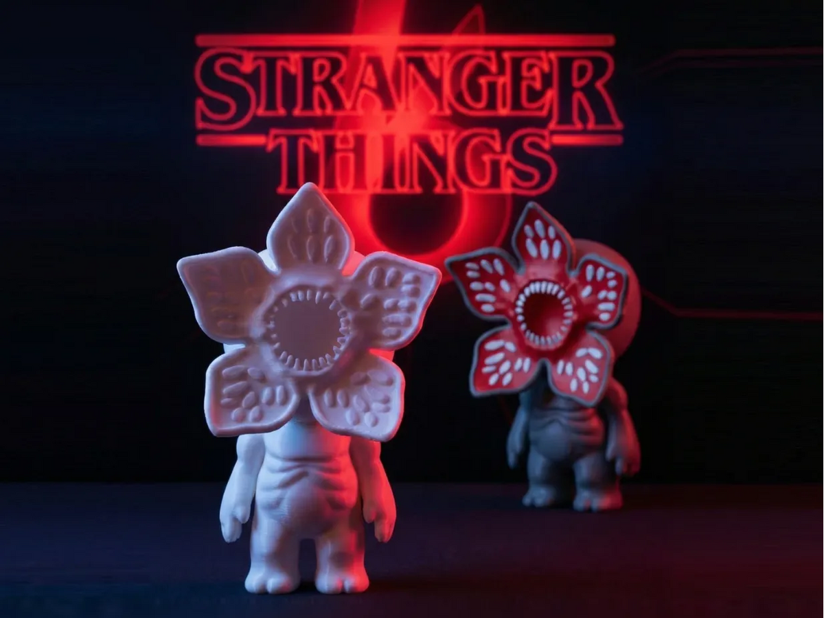 Mignon Demogorgon Stranger Things - Geek Print