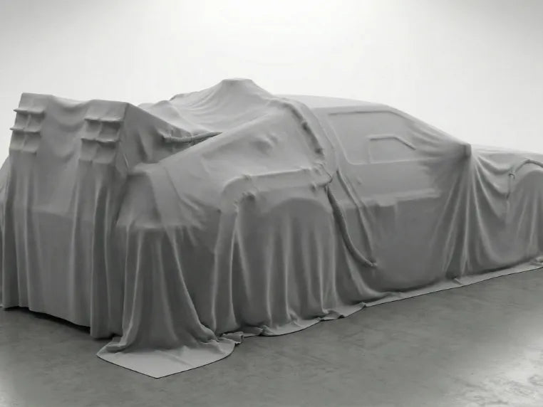 DeLorean bâchée - Auto Print