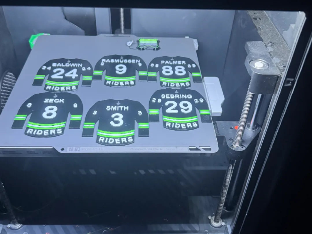 Étiquette de sac d'équipe de hockey - Cadeau Print