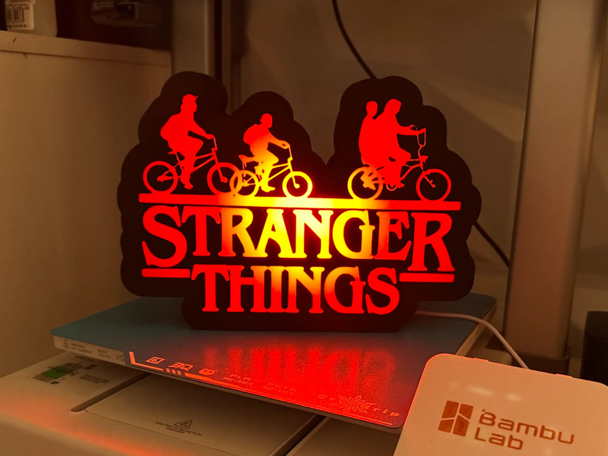 Guirlande lumineuse Stranger Things – modèle 2 - Geek Print