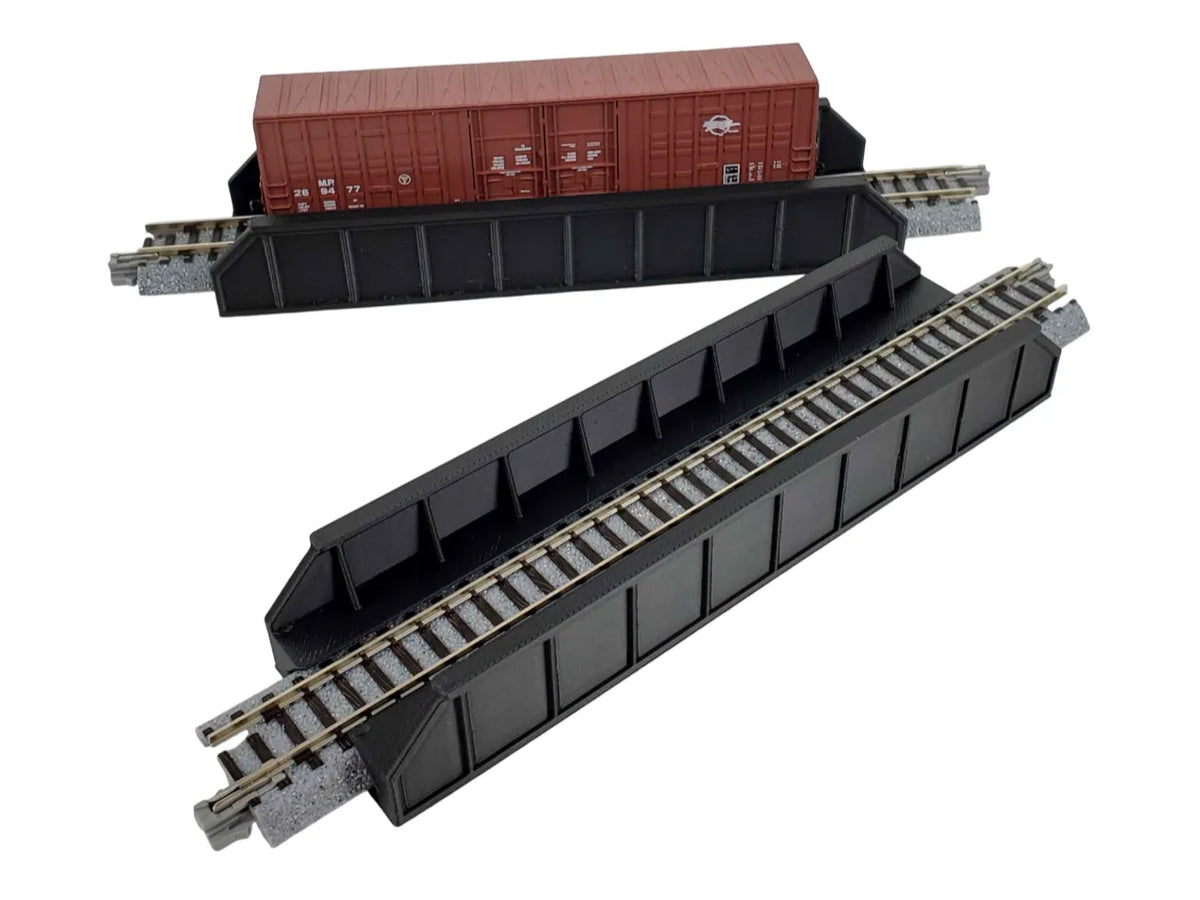Pont à poutre à âme pleine pour Kato Unitrack Échelle N - Maquette Print