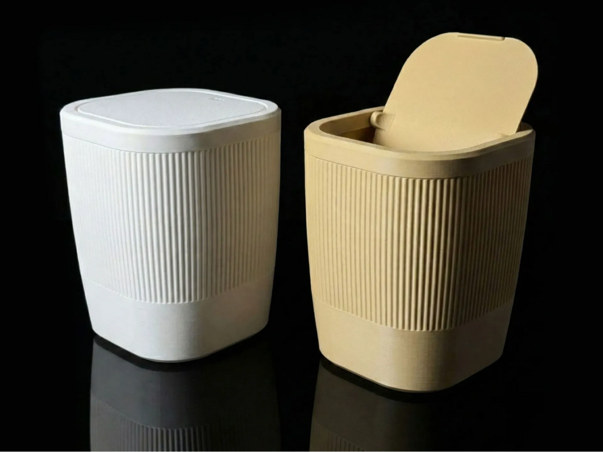 Mini poubelle de bureau - Impression rapide (Mode Vase) - Maison Print