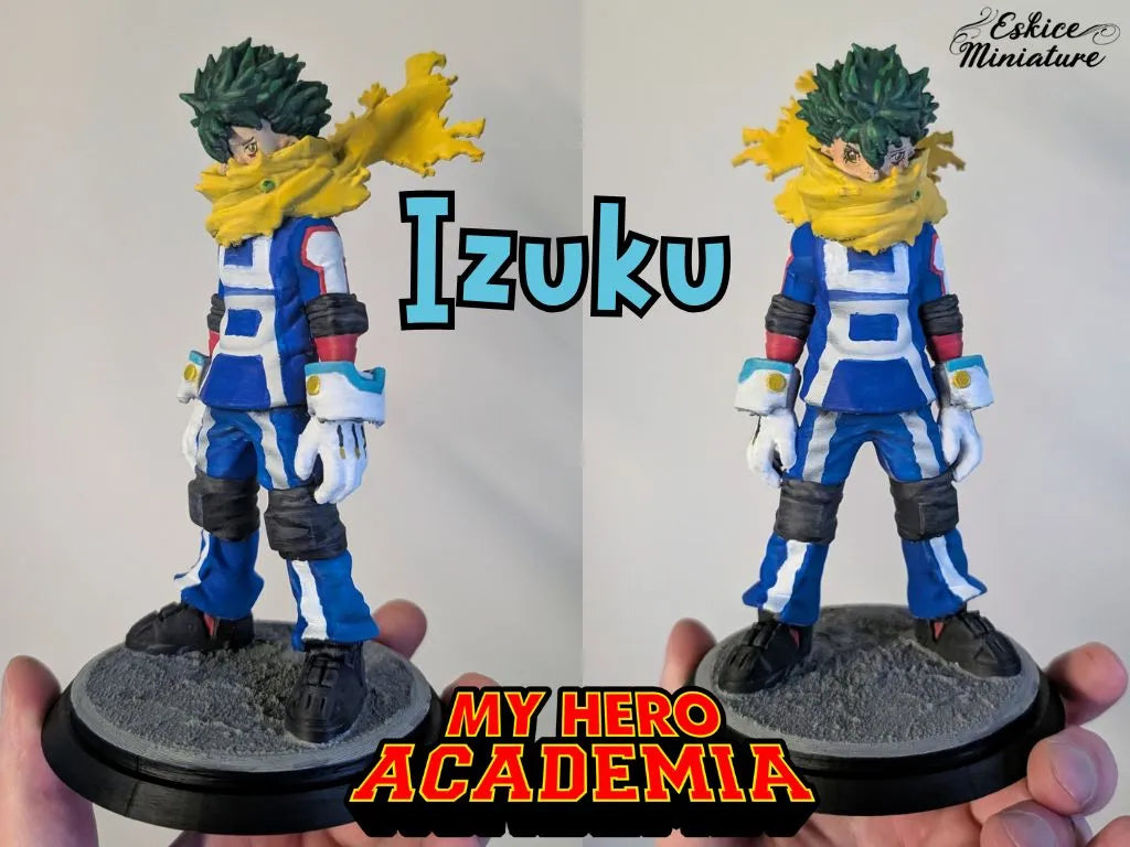 Izuku de My Hero Academia - Collection de Figurines - Figurine Print