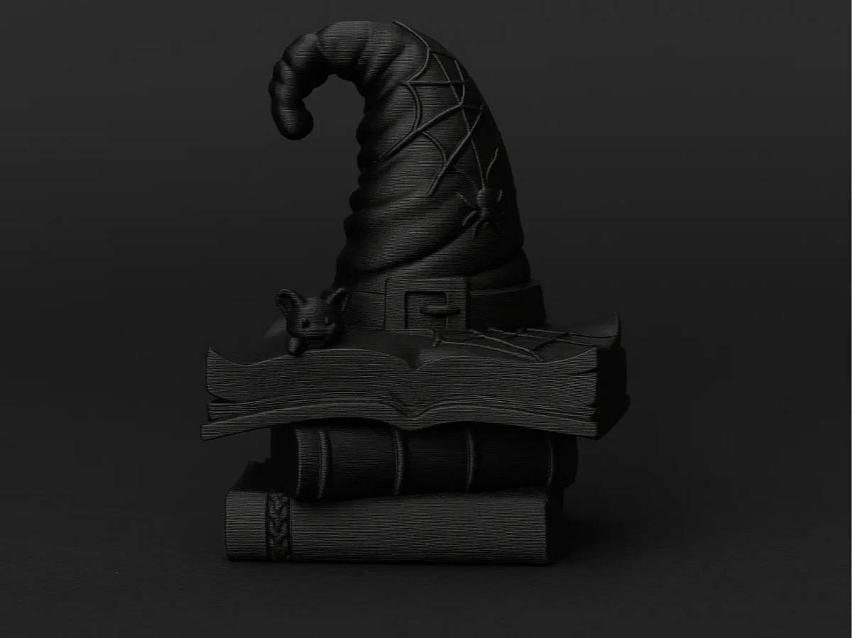 Chapeau de Sorcière sur des Livres - Cosplay Print