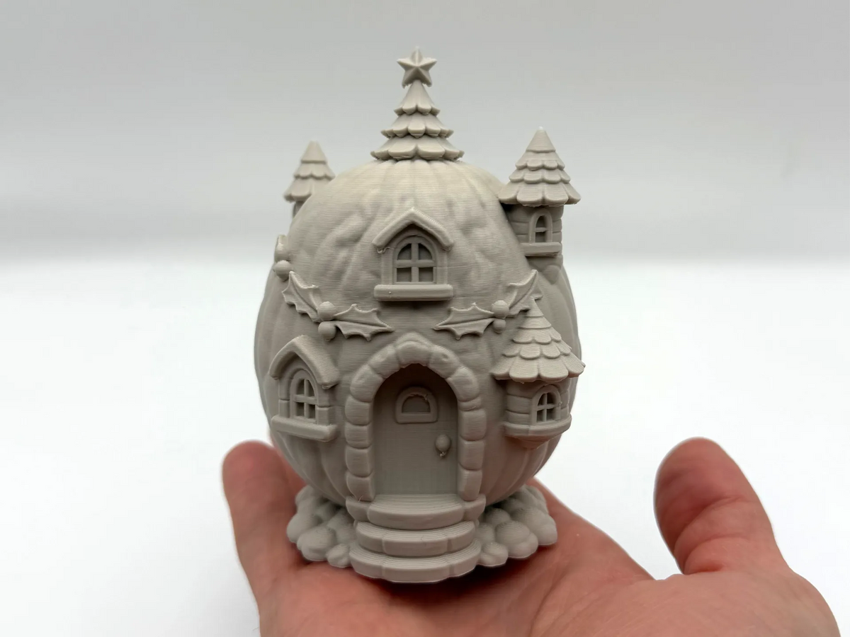 Maison de fée en noyer - Maquette Print