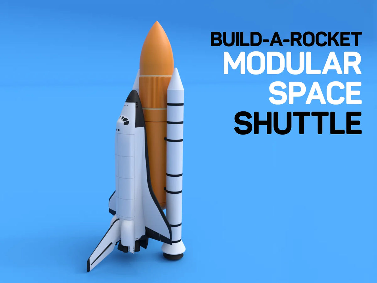 Build-a-rocket: navette spatiale modulaire - Maquette Print