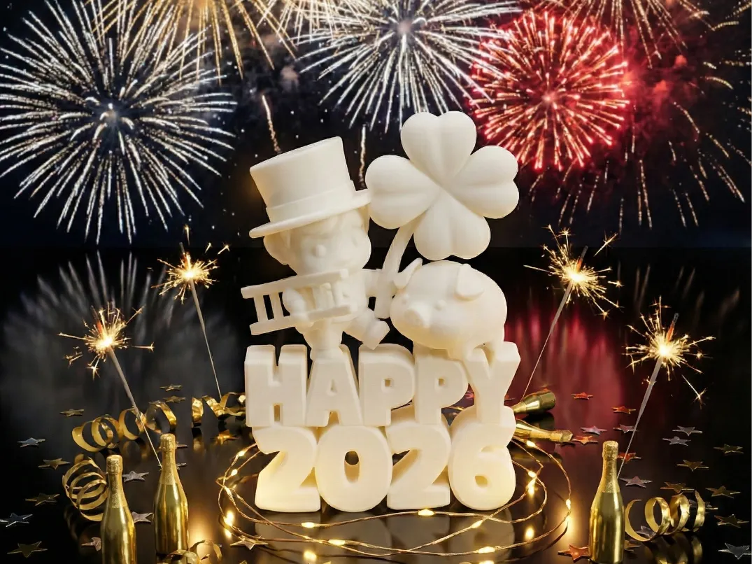 Bonne année 2026 – modèle 3 - Fêtes Print