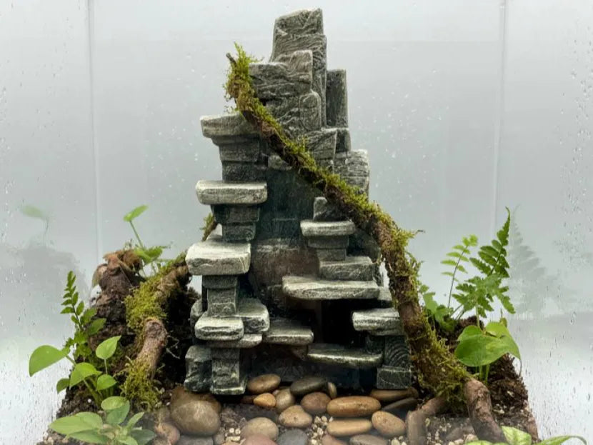Fond partiel 3D (Climbing Mountain) - Outdoor Print
