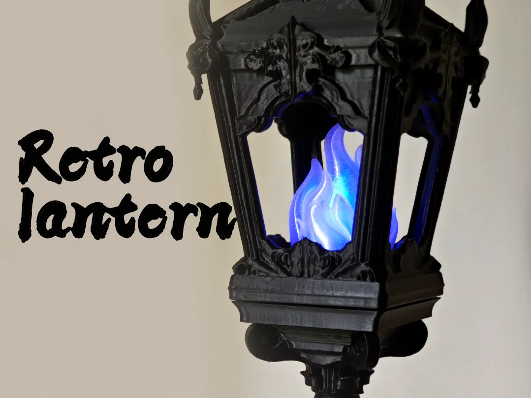 Lanterne rétro - Outdoor Print