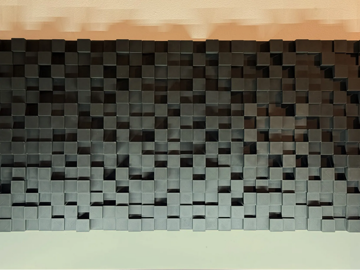 "Cubele" Art mural en carreaux / absorbeur - Art Print
