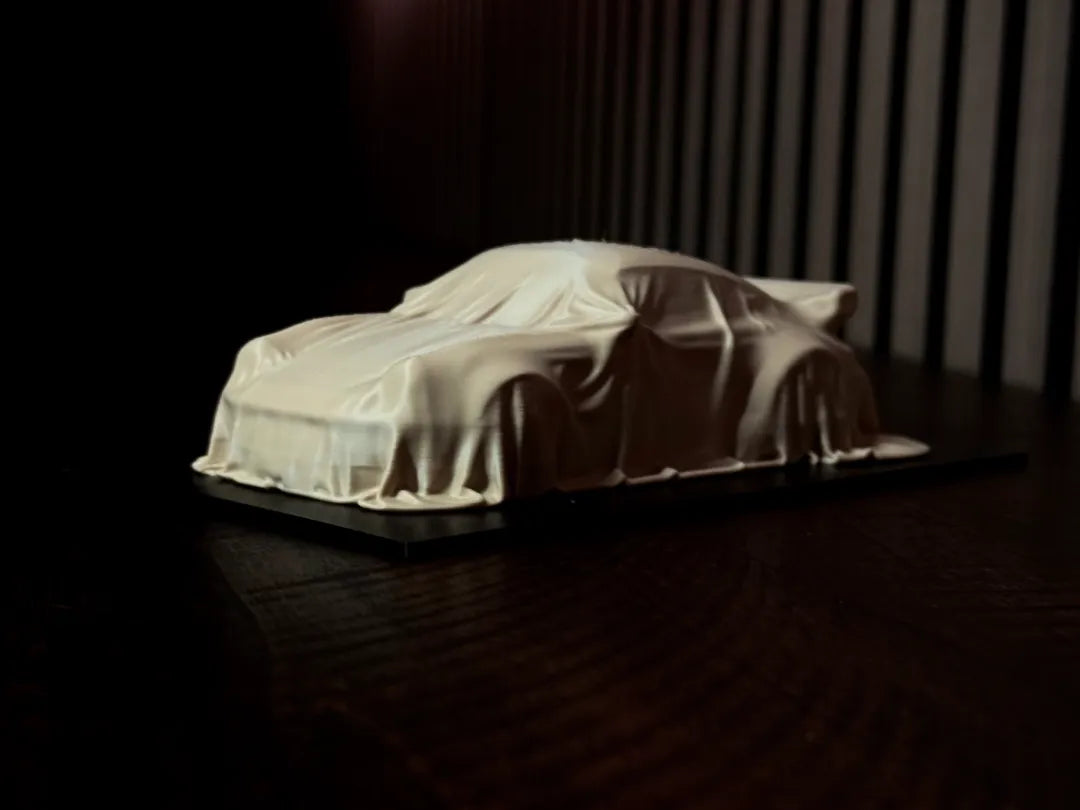 Porsche 911 Turbo RWB - Dévoilement d'un affichage de bureau - Auto Print