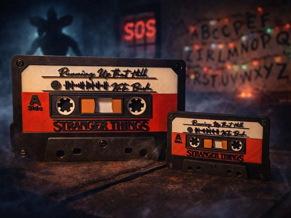 Stranger Things Cassette Max Vecna Démogorgon - Geek Print