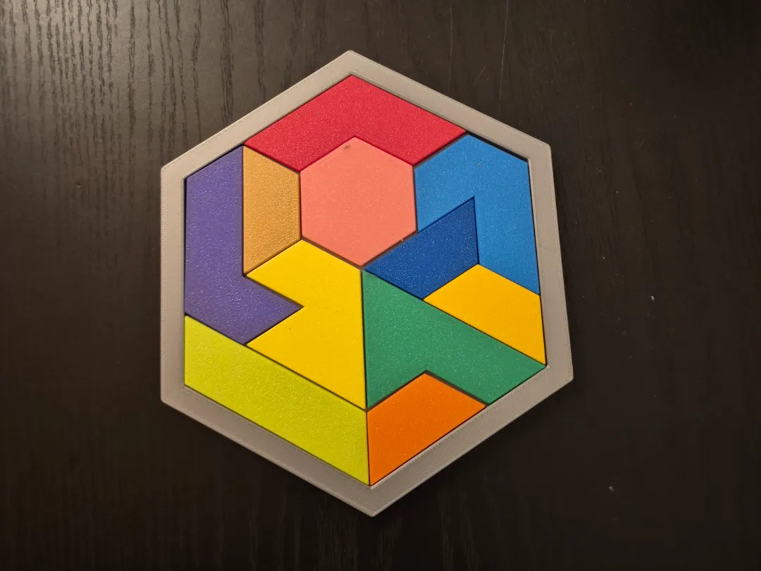Jeu de puzzle Hexagone - Jeux Print