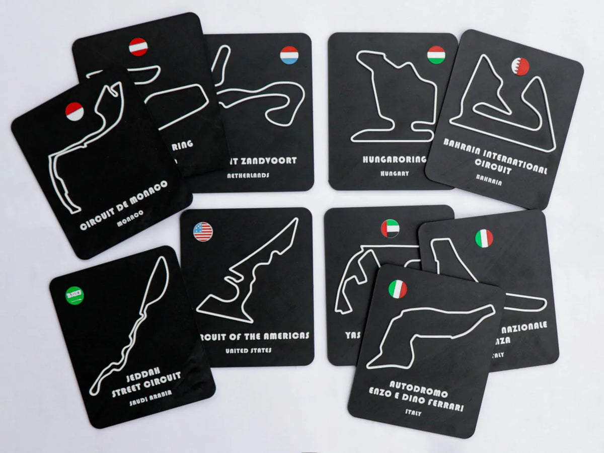 Circuits de Formule 1 – Modèles d'affichage imprimables en 3D - Auto Print