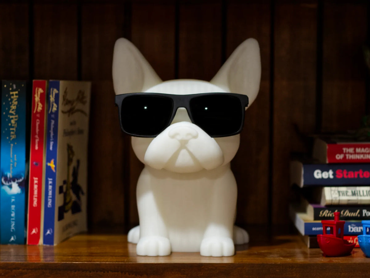 Support à lunettes Bouledogue français taille réelle - Figurine Print