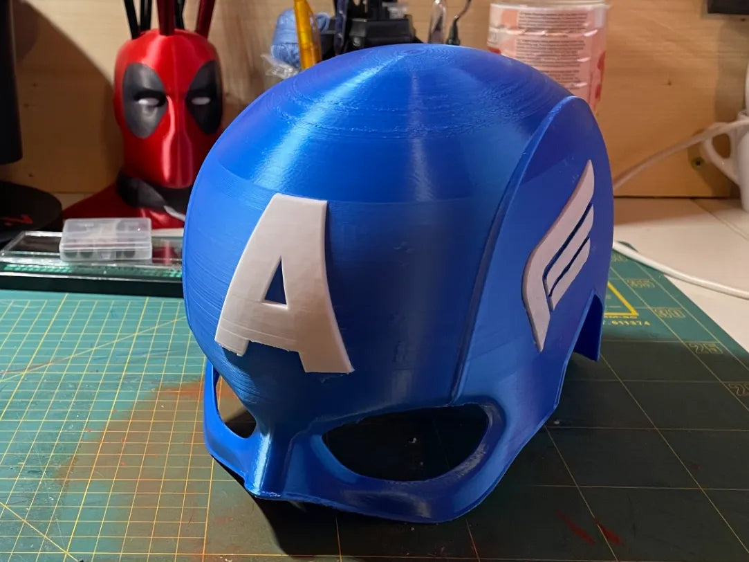 Casque de Captain America - Geek Print