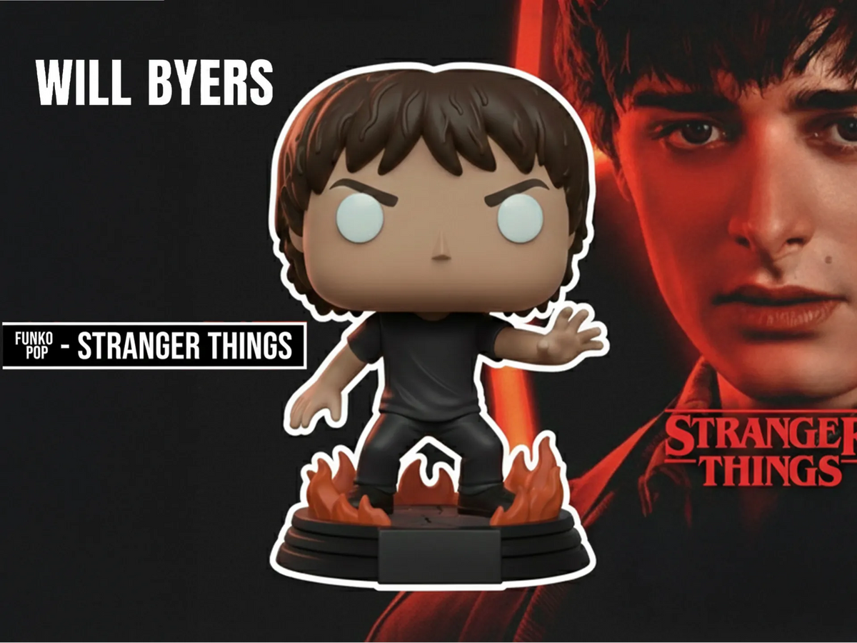 Will Byers Funko - Figure 3D couleur Stranger Things - Geek Print