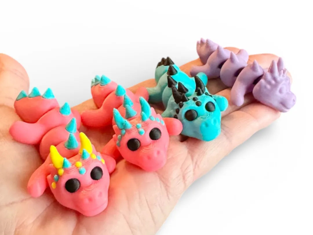 Mini Dragon Articulé - Imprimé en place - Jeux Print